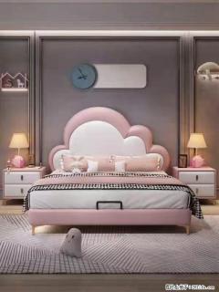 佛山大厂货，高质量仿真皮，实木床边，高密度海绵，带实木床板，全新包装，特价处理 - 南平28生活网 np.28life.com