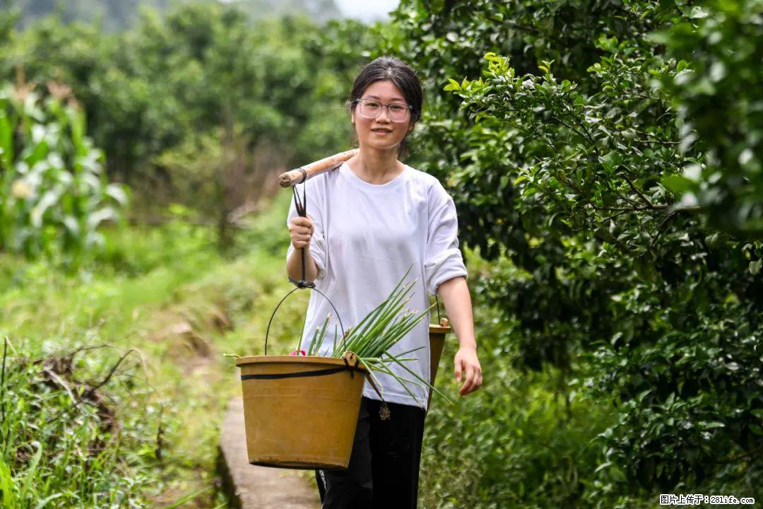 全网追的“扁担女孩”,找了一份暑假工,时薪12元 - 南平生活资讯 - 南平28生活网 np.28life.com